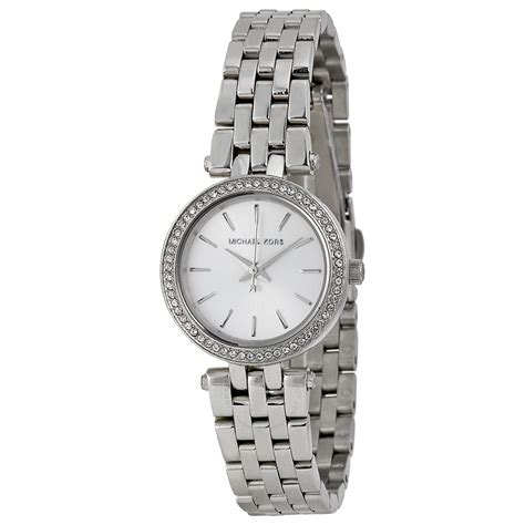 Michael Kors Petite Darci Silver Dial Ladies Watch MK3294